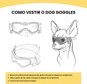 Óculos Dog Goggles™  |Para Cachorro