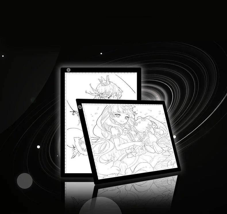 Prancha de Desenho LED para Artesanato