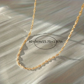 Colar Elegância Dourada Burnetts