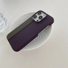 Capinha Para Iphone de Luxo em Fibra de Carbono