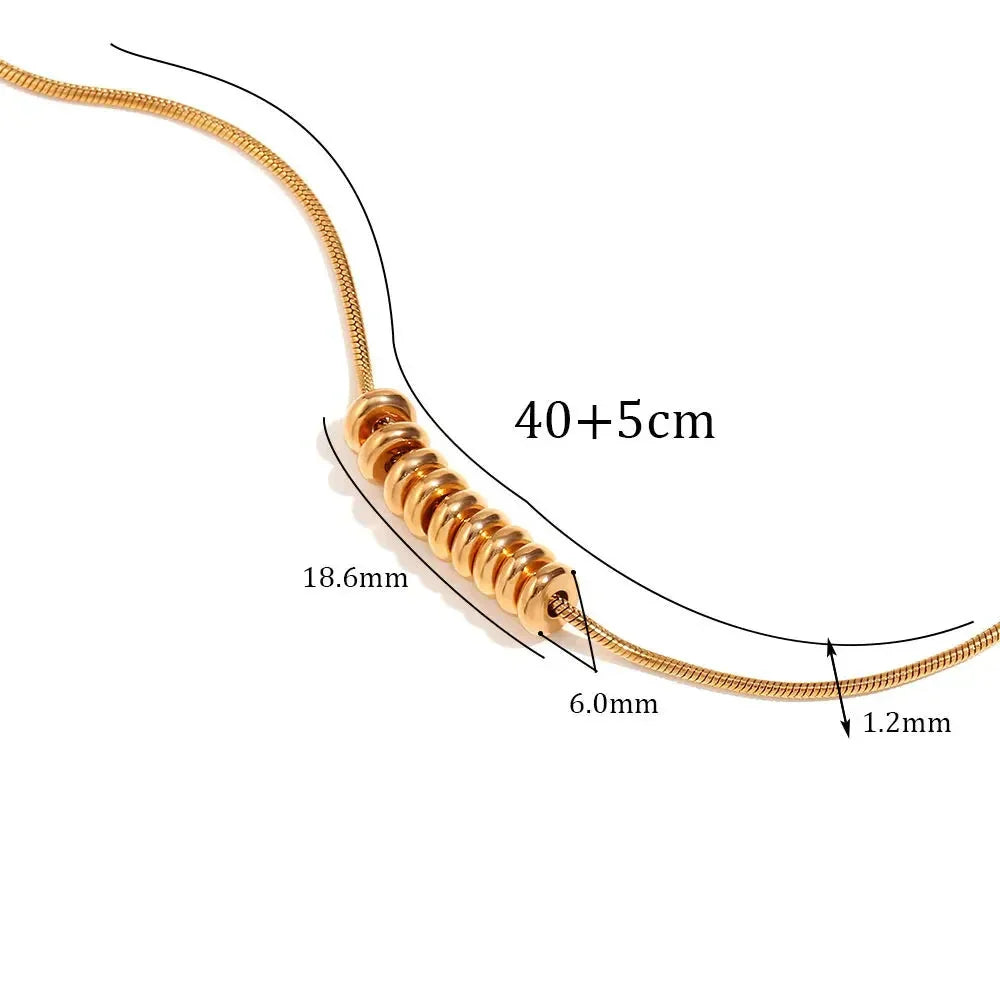 Colar Minimalista de Zircônia Banhado a Ouro 18K