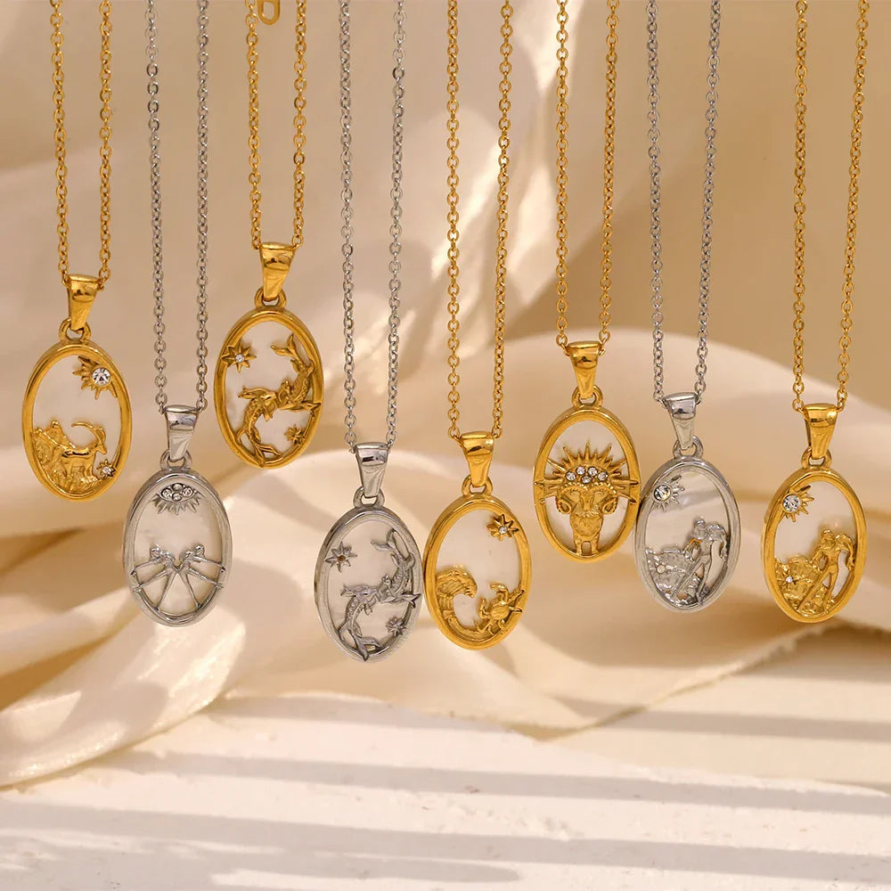 Colar Constelação Ebbelle em Aço Inoxidável 18K
