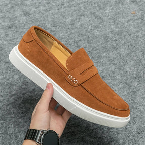 Sapato de Couro Casual Masculino