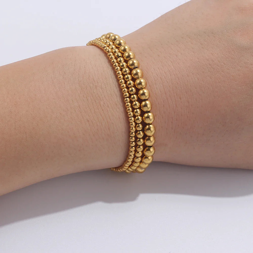 Pulseiras Elegantt 18K Banhadas a Ouro para Mulheres