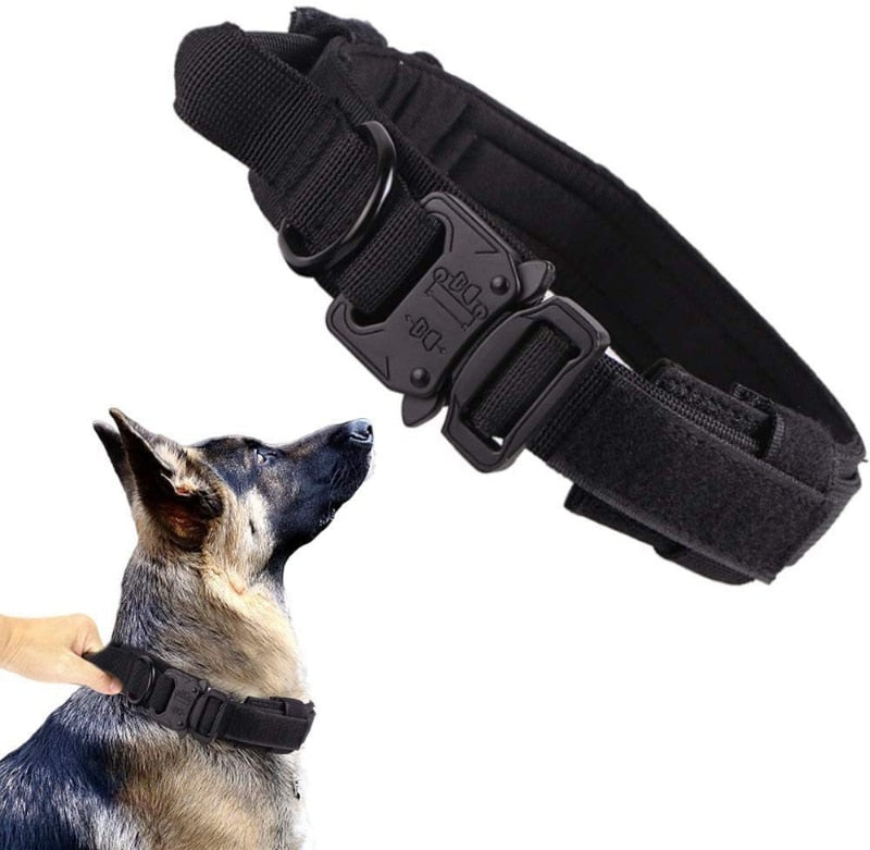 Coleira Militar Tática para Cachorro | Coleira Tática™ Adaptável