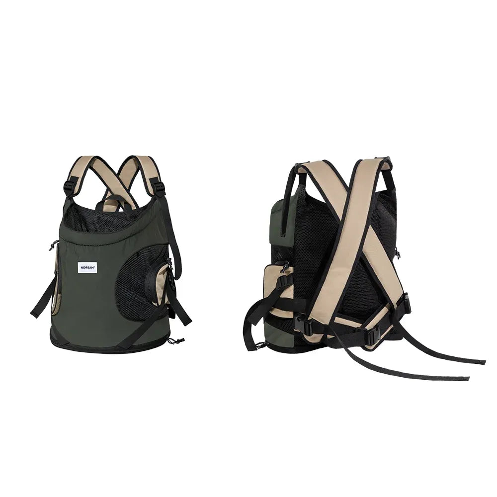 Bolsa para Transporte Cachorro e Gato com Alça X-Cross | Bolsa Kanguroo™ Hidream