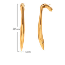 Brincos Elegantes com Design de Salto Alto
