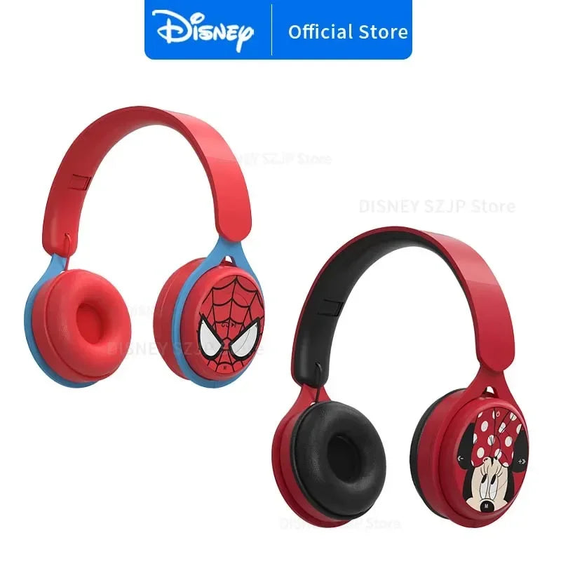 Fone Disney marvel y08 sem fio bluetooth fones de ouvido dobrável alta fidelidade surround som portátil para crianças anime dos desenhos animados kids