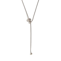 Colar Elegante Y-Shaped com Zircônia Banhado a Ouro 18K