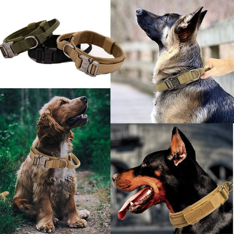 Coleira Militar Tática para Cachorro | Coleira Tática™ Adaptável