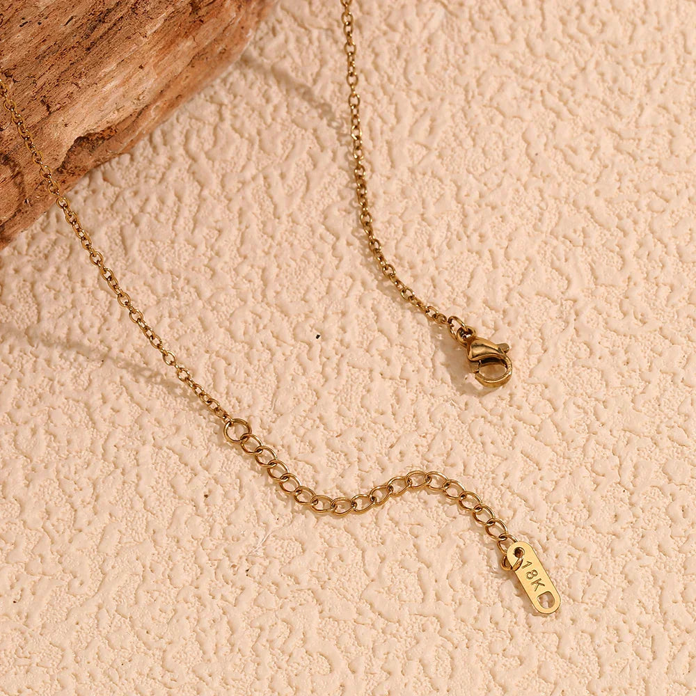 Colar Pingente Wu Kong Dourado em Aço Inoxidável 18K