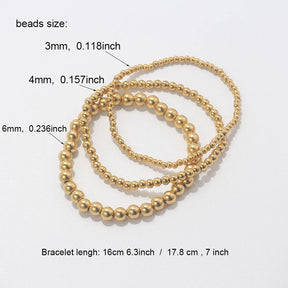 Pulseiras Elegantt 18K Banhadas a Ouro para Mulheres