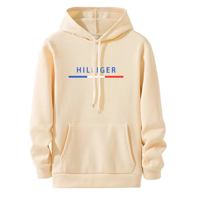 Moletom com capuz masculino estampado lã quente moletom moda rua casual solto respirável pulôver marca hoodie