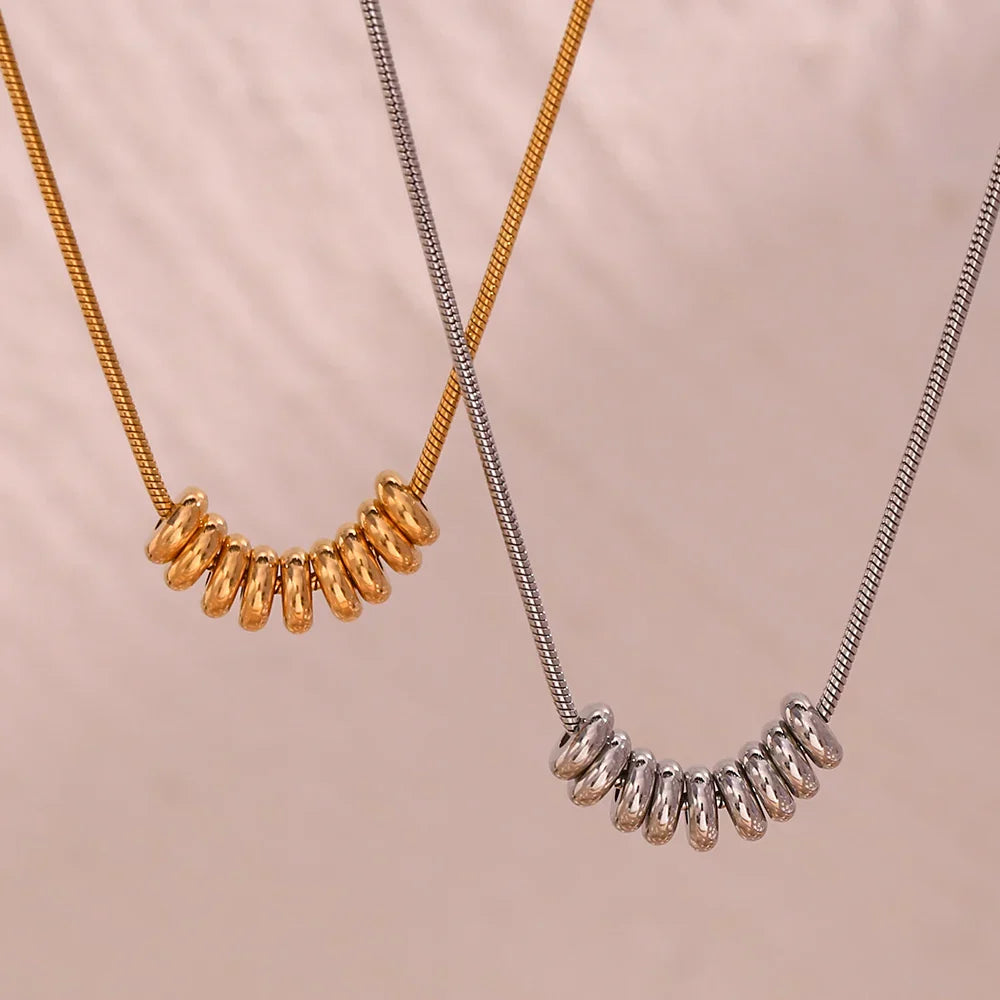 Colar Minimalista de Zircônia Banhado a Ouro 18K