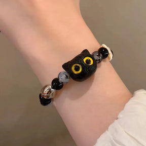 Pulseira Gatinhos que brilha no escuro