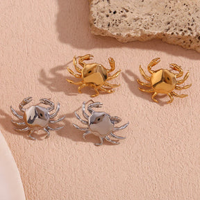 Brincos Little Crab E.B. Belle - Elegância e Estilo