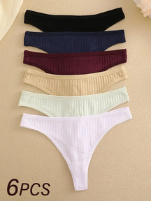 Compre 1 LEVE 6 Elegance Fit: Calcinhas Biquíni