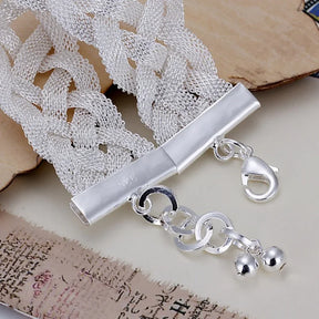 Pulseira de Prata Esterlina 925 Elegance para Mulheres