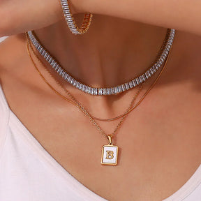 Colar Luxo Cristal Burnetts - Elegância e Brilho
