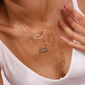 Colar Elegance com Pingente de Zircônia