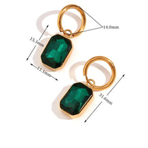 Brincos Elegância Minimalista com Zircônia