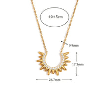 Colar Elegância Solar com Zircônias