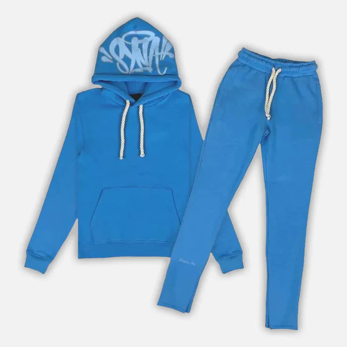 Conjunto Synaworld Logo Azul