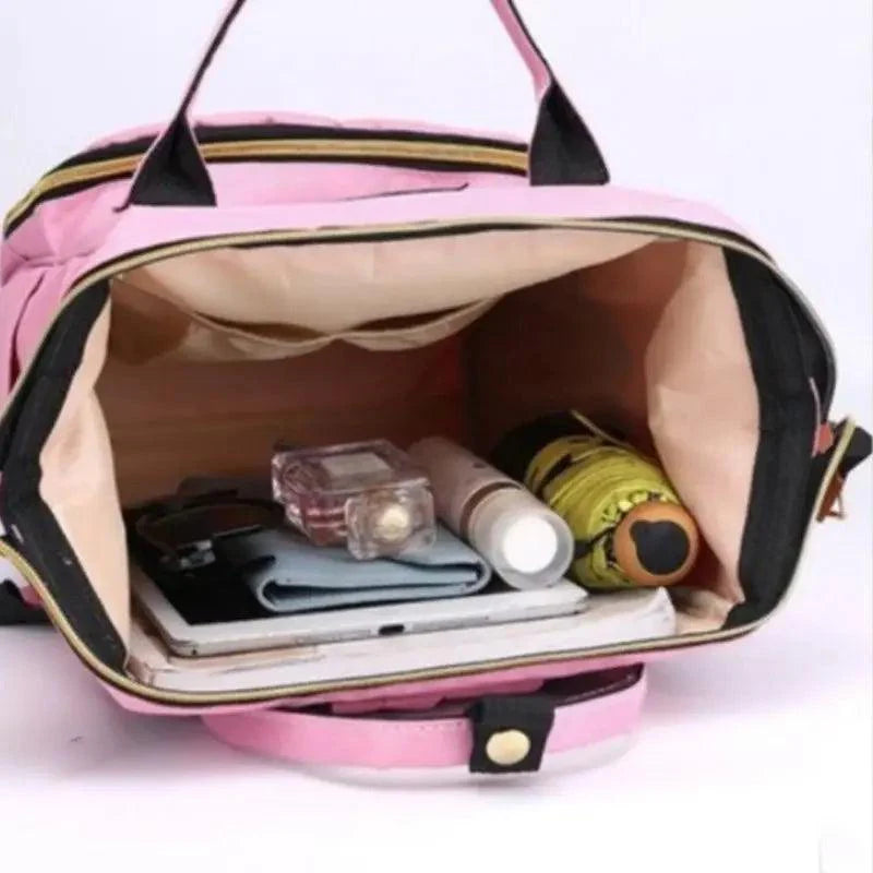Mochila Maternidade Bolsa Mamãe Bebê Multifunção 40x23 CM