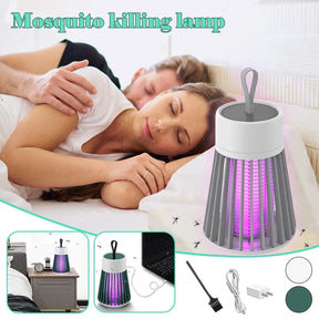 Lâmpada Armadilha Mata Mosquitos Recarregável - Anti Mosquito Aedes