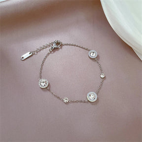Pulseira de Cristal Vintage com Charme - Burnetts