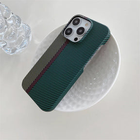 Capinha Para Iphone de Luxo em Fibra de Carbono