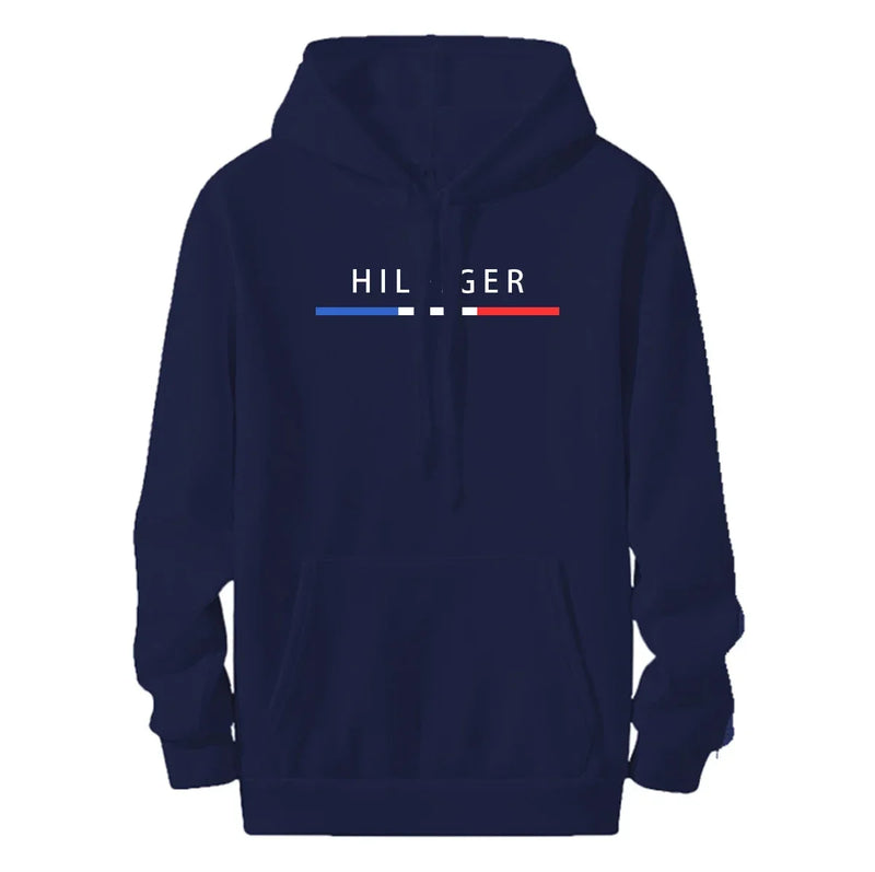 Moletom com capuz masculino estampado lã quente moletom moda rua casual solto respirável pulôver marca hoodie