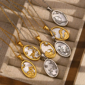 Colar Constelação Ebbelle em Aço Inoxidável 18K