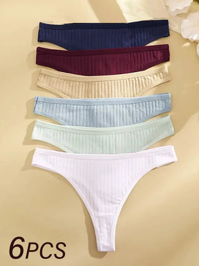 Compre 1 LEVE 6 Elegance Fit: Calcinhas Biquíni