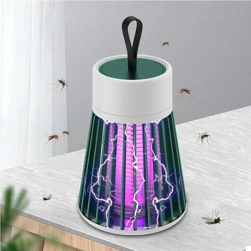 Lâmpada Armadilha Mata Mosquitos Recarregável - Anti Mosquito Aedes