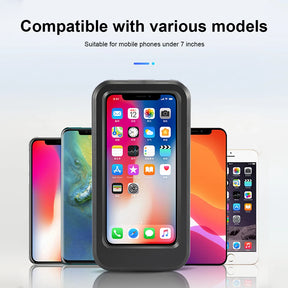 Suporte universal para celular para motocicleta, à prova d'água, gps, rotação 360 °, ajustável, para motocicleta