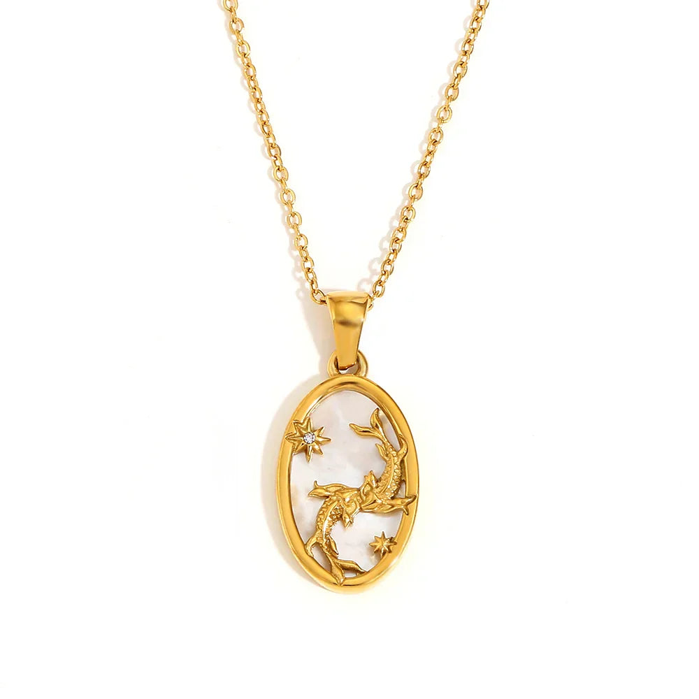 Colar Constelação Ebbelle em Aço Inoxidável 18K