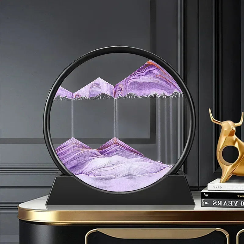 Decoração de Pintura 3D de Areia Movediça