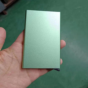 Carteira Anti-furto Inteligente Ultra Fina de Metal