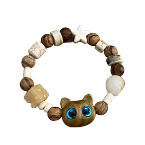 Pulseira Gatinhos que brilha no escuro