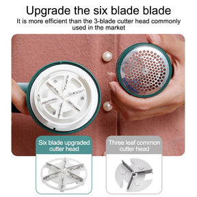 Recarregável elétrico Lint removedor para vestuário, Fuzz Shaver, camisola Shaver, casaco cabelo bola aparador, lâmina de pelúcia