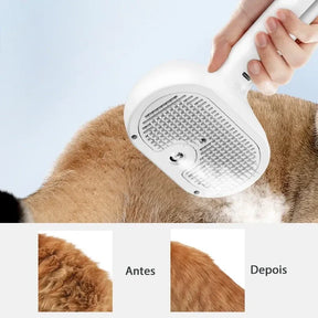 Escova Vapor Pro™ | Para Cachorro e Gato