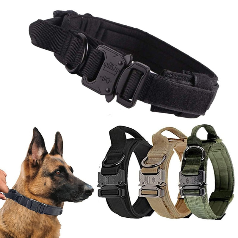 Coleira Militar Tática para Cachorro | Coleira Tática™ Adaptável