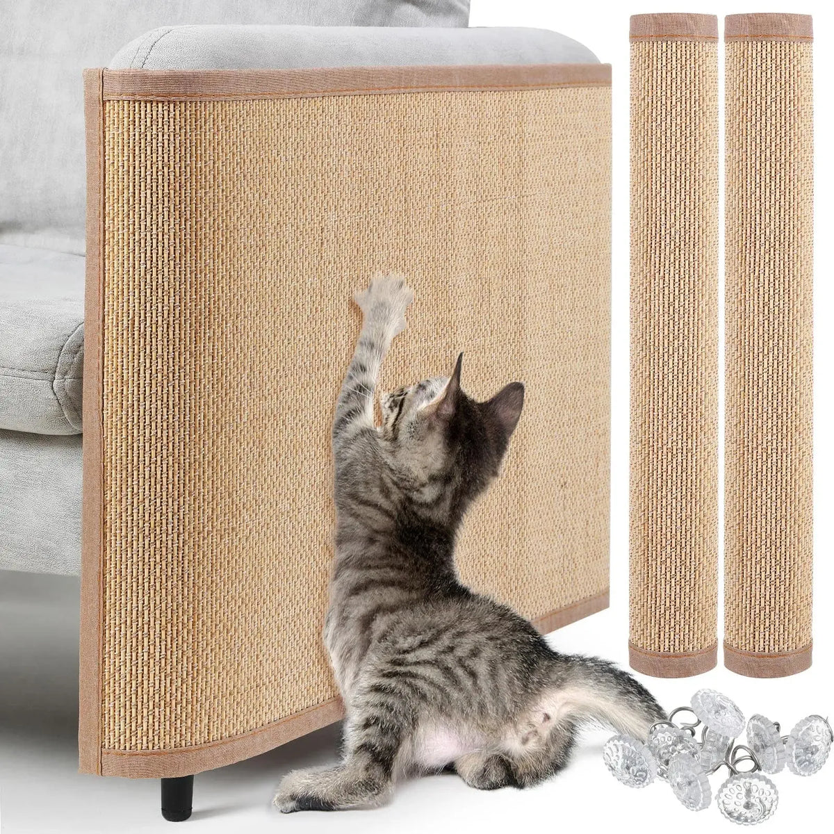 Arranhador para Gato Natural de Bambu | Arranhador Scratcher™