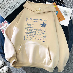 Moletons Cáqui - Hit Me Hard and Soft - Billie Eilish