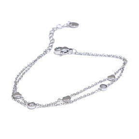 Pulseira Dupla Burnetts Joias: Elegância e Charme