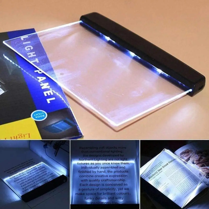 Estudante led tablet livro luz ajustável alto brilho olho proteção noite luz de leitura portátil lâmpadas mesa decoração