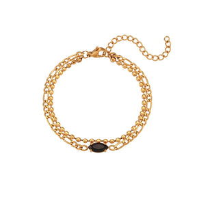 Pulseira Elegância Marquês Zircônia Burnetts Joias