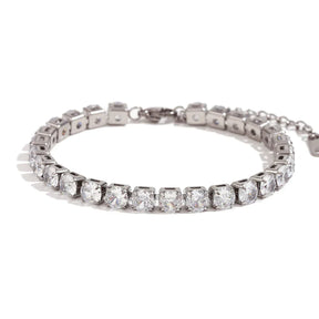 Pulseira de Zircão Banhada a Ouro 18K Burnetts