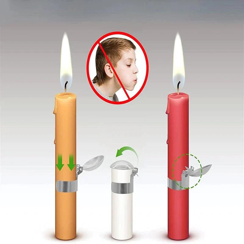 Apagador Automático de Velas para Uso Interno e Externo
